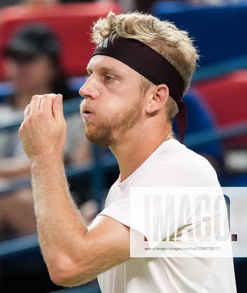 (261018) -- SHANGHAI, Oct. 18, 2026 -- Alejandro Davidovich Fokina of Spain reacts during the men s singles final match against Rafael Jodar of Spain at the 2026 ATP, Tennis Herren tour Shanghai Masters tennis tournament in Shanghai, China, Oct. 18, 2026. ) (SP)CHINA-SHANGHAI-TENNIS-SHANGHAI MASTERS-MEN S SINGLES (CN) DingxTing