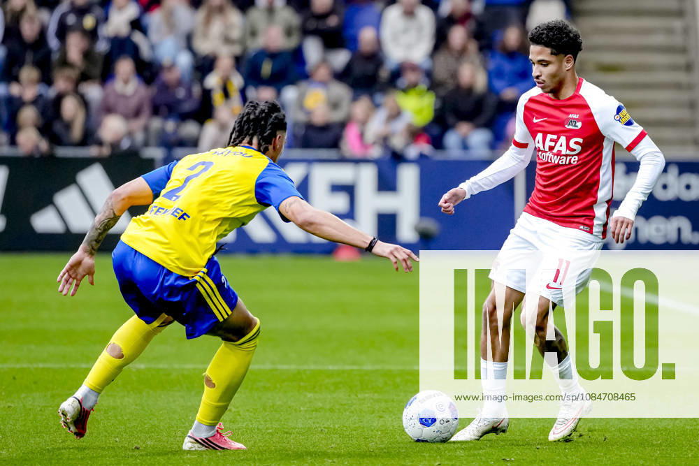 AZ Alkmaar forward Ro Zangelo Daal of Leeuwarden during the Vriendenloterij Eredivisie match between SC Cambuur and AZ at Kooi Stadion on October 18, 2026, in Leeuwarden, the Netherlands. ED VAN DE POL EYE4IMAGES DeFodi Images