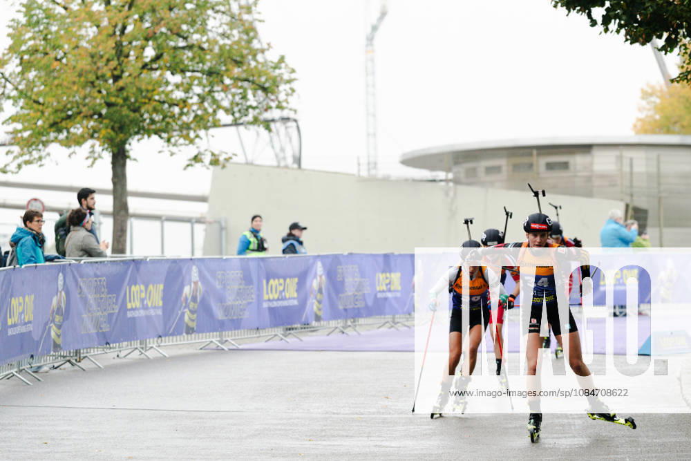 GER, Biathlon, Women, IBU Biathlon Loop One Festival 2026, 2026–2027 Season, Women’s Super Sprint Qualification, Heat 1–4: Julia Tannheimer (DEU), 34th in the head-to-head match, Munich Olympic Park, Bavaria, Germany