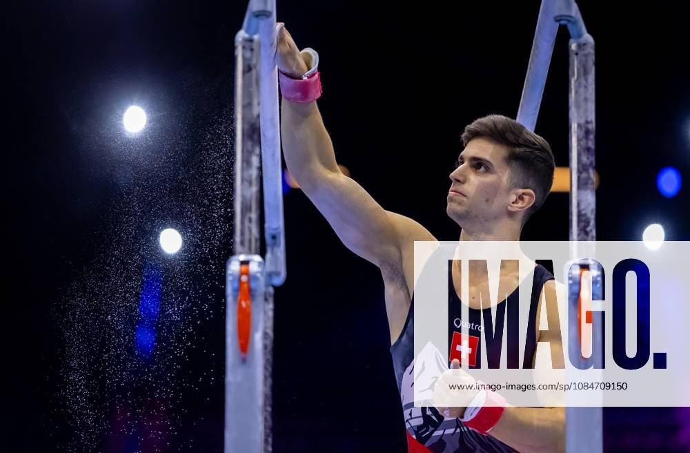 ROTTERDAM - Mattia Piffaretti (SUI) in action during the qualifications at the World Gymnastics Championships in Rotterdam Ahoy. IRIS VAN DEN BROEK ANP ANPxSportx IVx 572836967 originalFilename: 572836967