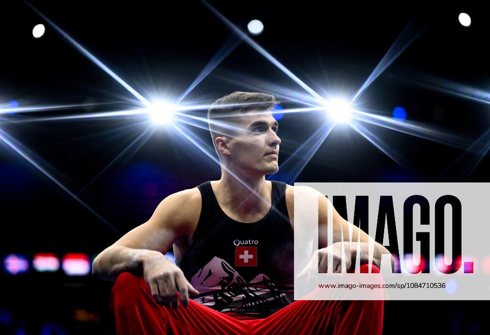 Netherlands Artistic Gymnastics World Championships Qualifiers 9267402 18.10.2026 Switzerland s Florian Langenegger prepares to compete on the parallel bars during the men s qualification of the 2026 World Artistic Gymnastics Championships in Rotterdam, the Netherlands. Alexey Filippov Sputnik Rotterdam Netherlands