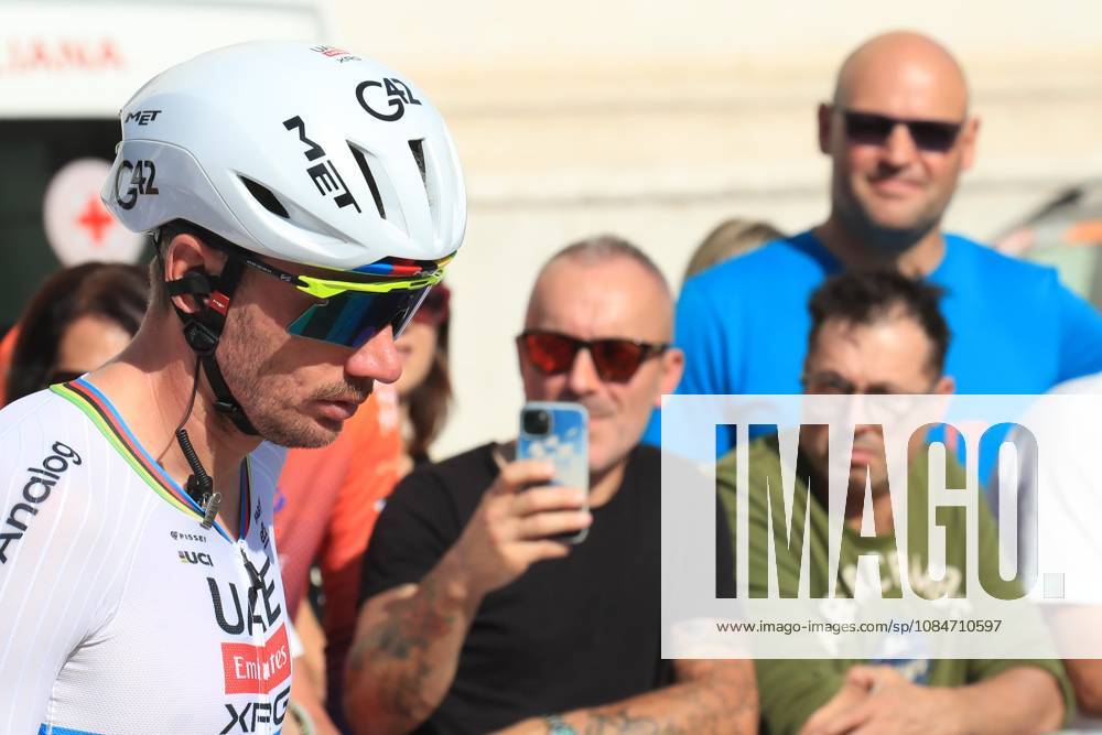 Veneto Classic - UCI Cycling race Pierre Teyssot MAXPPP ; Veneto Classic - UCI Cycling race . Cittadella, Italy on October 18, 2026. World Champion Brandon Mcnulty (USA) UAE TEAM EMIRATES XRG Pierre Teyssot Maxppp Cittadella Veneto Italy