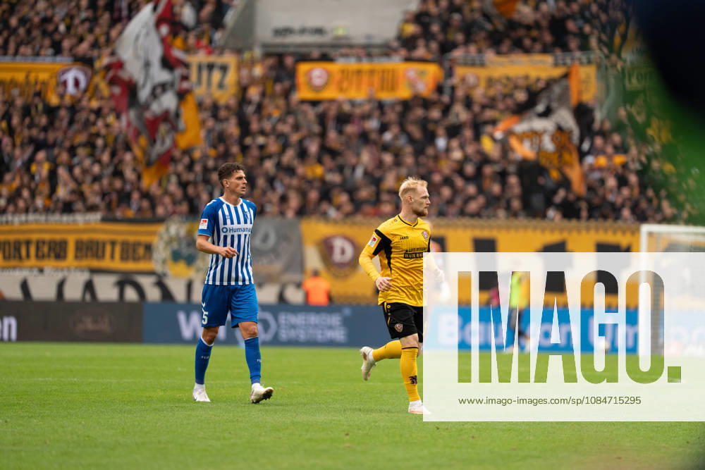Pictured: Tobias Müller 5, 1 FC Magdeburg, October 18, 2026; SG Dynamo Dresden vs. 1 FC Magdeburg, Bundesliga Matchday 8, Soccer, Germany, Dresden, Rudolf Harbig Stadium