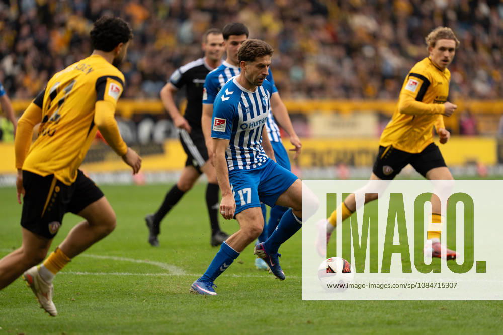 Pictured: Alexander Nollenberger, 17, of 1 FC Magdeburg, 10 2026, SG Dynamo Dresden vs. 1 FC Magdeburg, Bundesliga Matchday 8, Soccer, Germany, Dresden, Rudolf Harbig Stadium