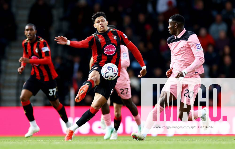 Evanilson of AFC Bournemouth. Bournemouth v Sunderland, Premier League, Football, Vitality Stadium, Bournemouth, UK - 18 Oct 2026Bournemouth Vitality Stadium United Kingdom