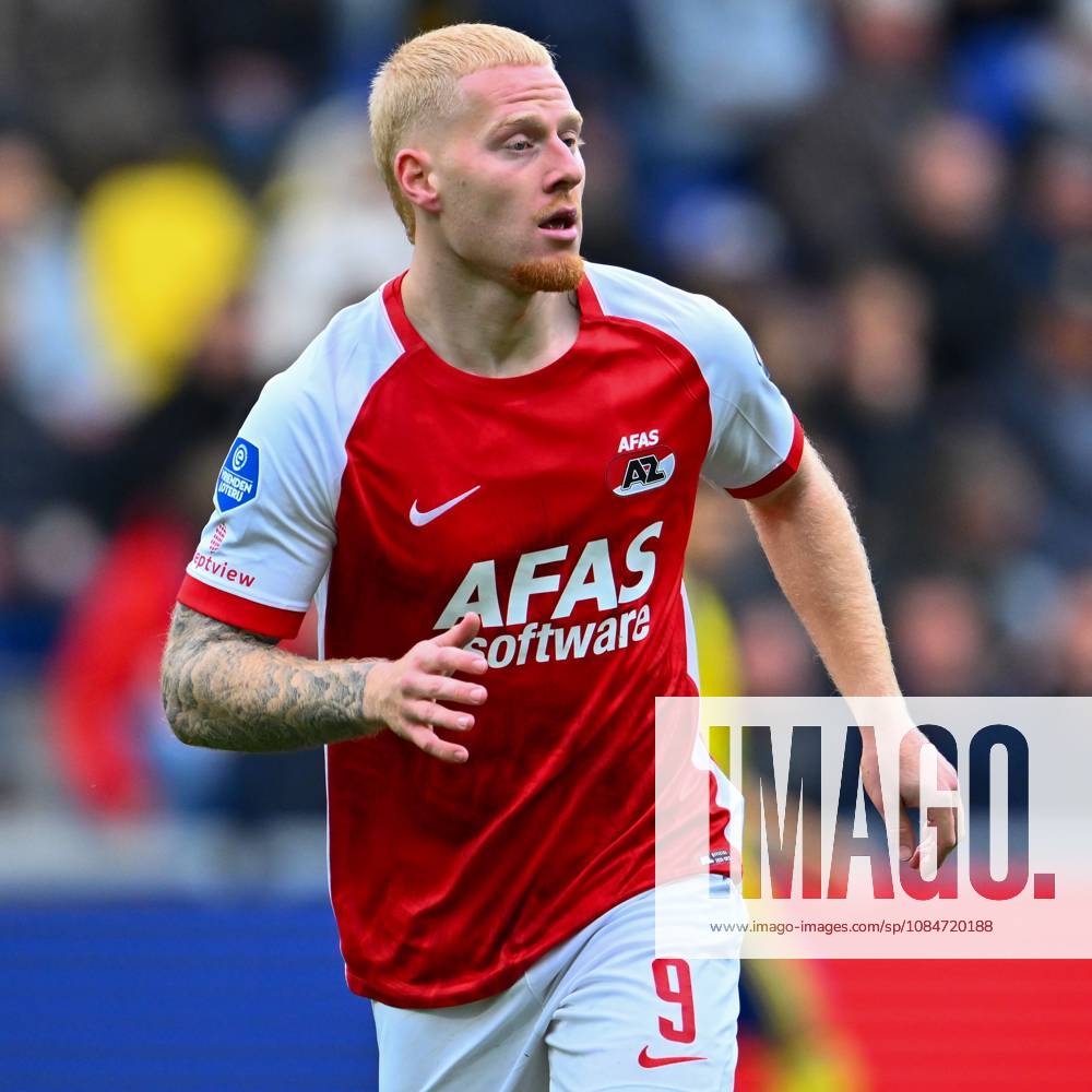 LEEUWARDEN - Mexx Meerdink of AZ Alkmaar during the Dutch Eredivisie match between SC Cambuur and AZ Alkmaar at the Kooi Stadion on October 18, 2026 in Leeuwarden, the Netherlands. COR LASKER ANP Eredivisie 2026 27 ANPxSportx IVx 572851504 originalFilename: 572851504