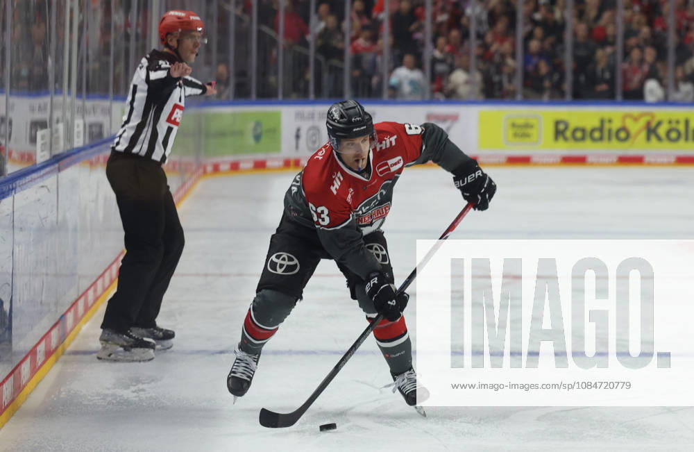 Patrick Russell, Cologne Sharks 63 GER, Cologne Sharks vs. Bremerhaven Penguins, Ice Hockey, PENNY DEL, Matchday 10, 2026–2027 Season, October 18, 2026 GER, Cologne Sharks vs. Bremerhaven Penguins, Ice Hockey, PENNY DEL, Matchday 10, 2026–2027 Season, October 18, 2026 Cologne