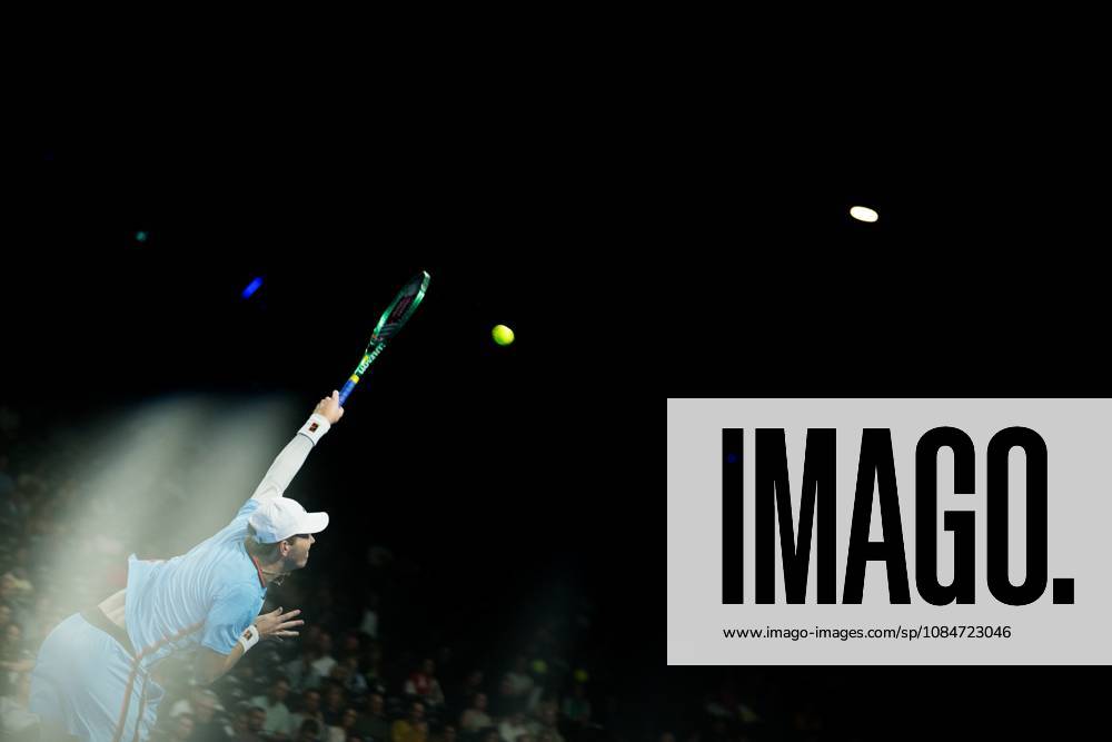 Martin Damm of the United States pictured in action during the European Open ATP, Tennis Herren tennis tournament in Brussels, on Sunday 18 October. This year s edition of the tournament is taking place from 17 to 25 October JASPERxJACOBS x190216692x