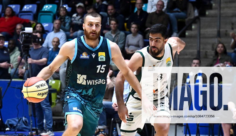 BBL Basketball Cup, Frankfurt Skyliners vs. VET Concept Gladiators Trier, Radii Caisin (Fraport Skyliners Frankfurt), Behnam Yakhchali (Gladiators Trier), Head-to-head matchup, Showdown in Frankfurt am Main