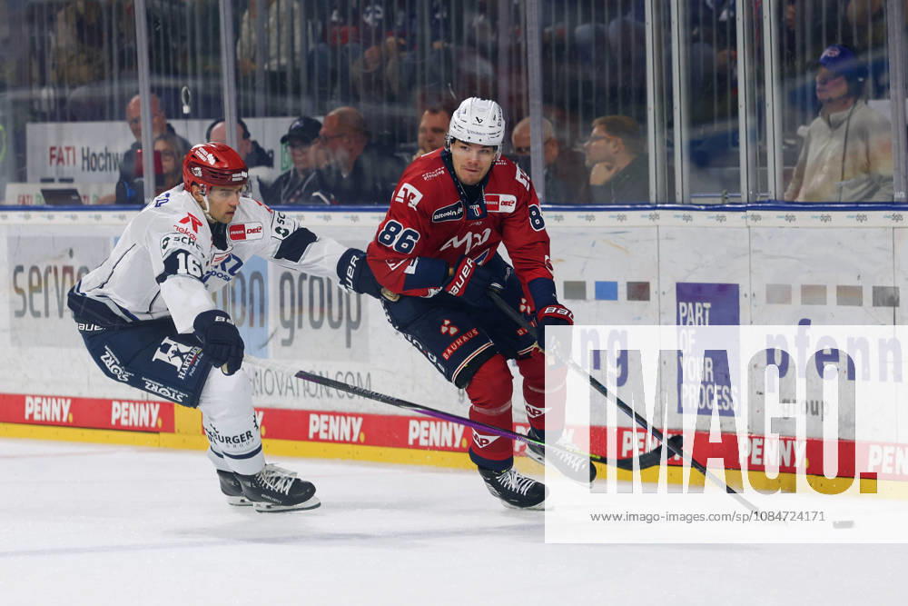 V li Arkadiusz Dziambor, Wild Wings Schwenningen, 16, Maximilian Heim, Adler Mannheim, 86 GER Adler Mannheim Wild Wings Schwennigen DEL Matchday 10, 2026–2027 Season 18 10 2026 GER Adler Mannheim Wild Wings Schwennigen DEL Matchday 10, 2026–2027 Season 18 10 2026 Mannheim