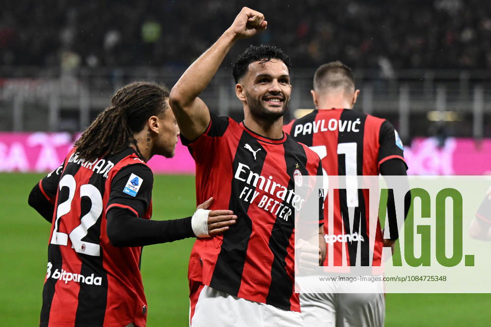 Db Milano 18 10 2026 - campionato di calcio serie A Milan-Atalanta foto Daniele Buffa Image nella foto: esultanza gol Gonzalo Ramos