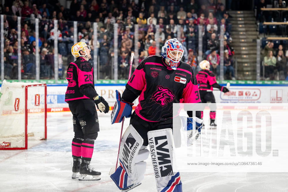 Ice Hockey Season 2026–2027 Penny DEL Nuremberg Ice Tigers Icetigers Red Bull Munich ThHa Niklas Treutle 31, Nuremberg Ice Tigers, NIT sad, disappointed