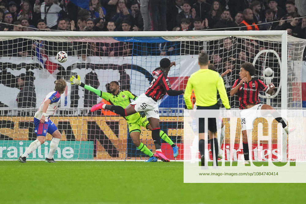 Olympique Lyonnais v OGC Nice - Ligue 1 McDonald s 2026 2027 Tanner TESSMANN of Olympique Lyonnais scores his team second goal during Ligue 1 McDonald s match between Lyon and Nice at Groupama Stadium on October 18, 2026 in Lyon, France. Lyon France