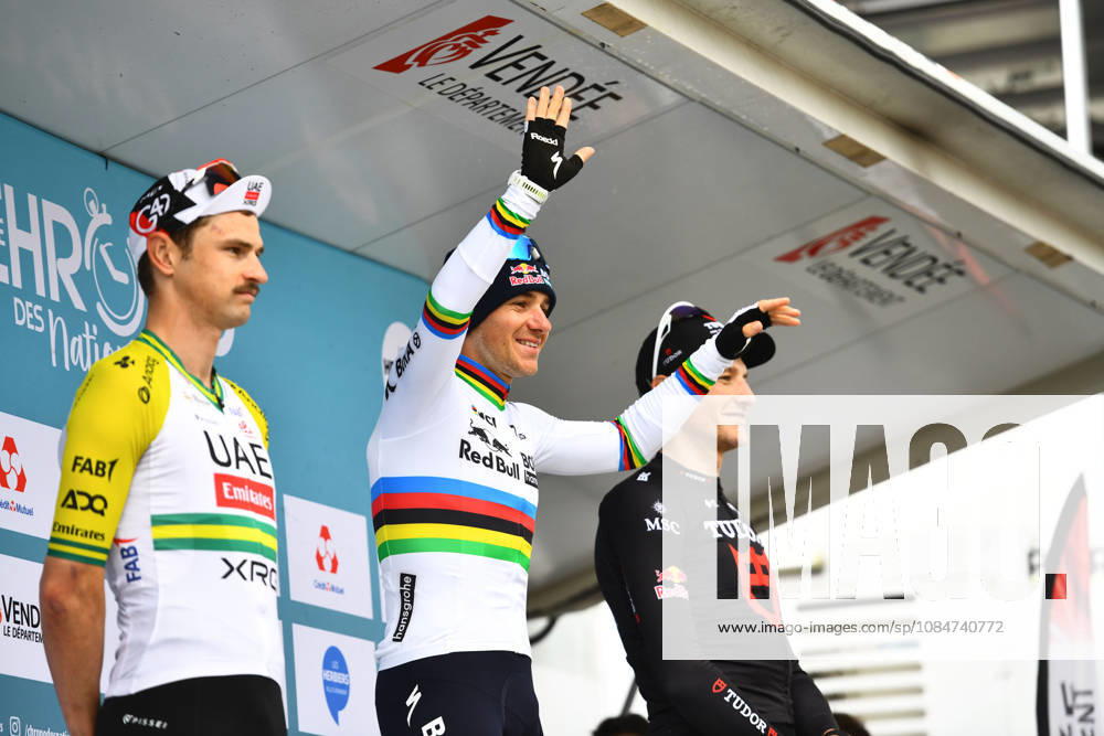 Les Herbiers, Pays De La Loire, France: Red BullÃBoraÃHansgrohes Belgian rider Remco Evenepoel competes in the Chrono des Nations in Les Herbiers, France, on October 18, 2026. Chrono Des Nations - ZUMAh284 20261018_znp_h284_001
