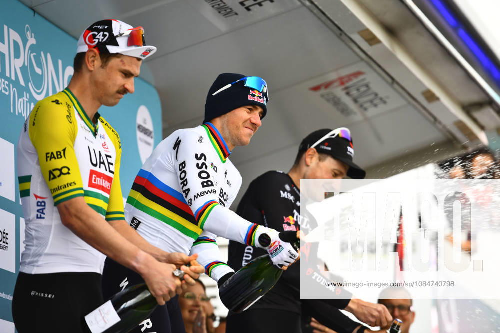 Les Herbiers, Pays De La Loire, France: Red BullÃBoraÃHansgrohes Belgian rider Remco Evenepoel competes in the Chrono des Nations in Les Herbiers, France, on October 18, 2026. Chrono Des Nations - ZUMAh284 20261018_znp_h284_006