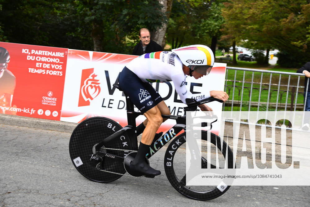 Les Herbiers, Pays De La Loire, France: South African cyclist Stefan de Bod of the .Modern Adventure Pro Cycling team competes in the Chrono des Nations in Les Herbiers, France, on October 18, 2026. Chrono Des Nations - ZUMAh284 20261018_znp_h284_016