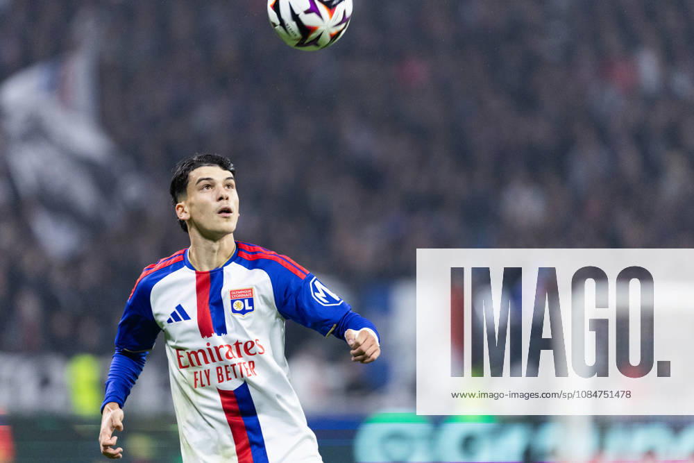 Kail Boudache (Lyon) seen during Ligue 1 26 27 game between teams of Olympique Lyon and OGC Nizza at Groupama Stadium (Benjamin Faes Ball Raw Images) Lyon Groupama Stadium France