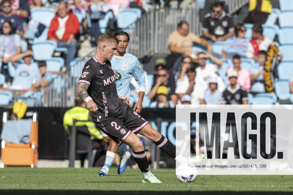 La Liga: EA Sports RC Celta vs. Deportivo Alavés. Nicolás Valentini of Alavés during Matchday 9: RC Celta vs. Deportivo Alavés on October 18, 2026, at Abanca Balaidos Stadium, Vigo, Spain