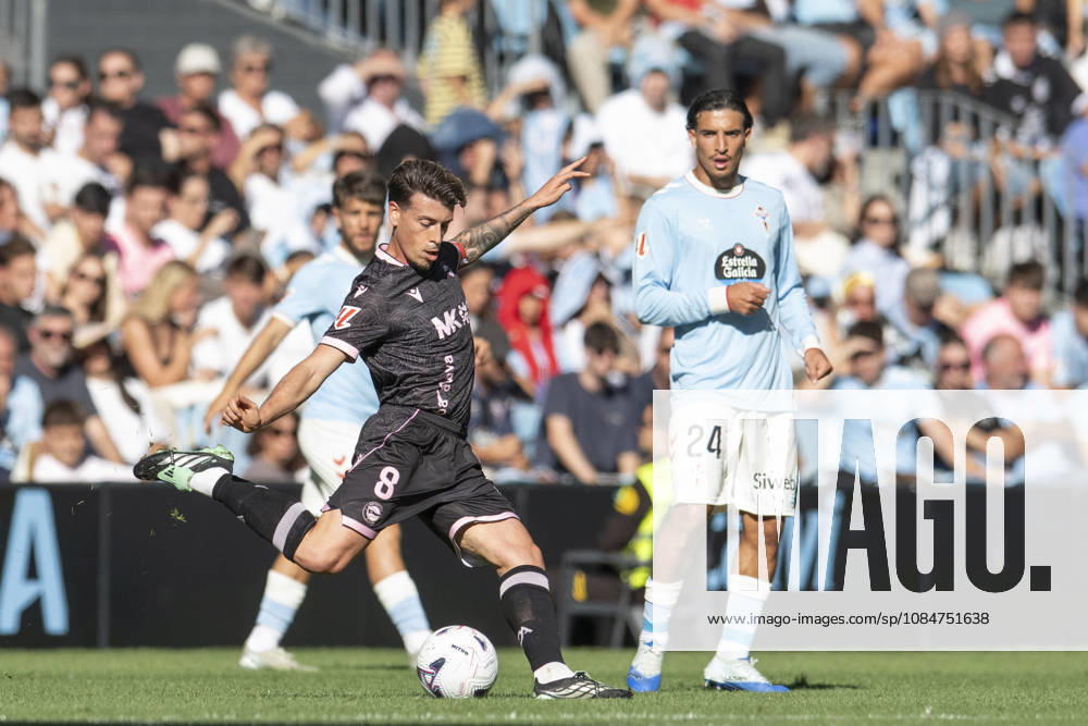La Liga: EA Sports RC Celta vs. Deportivo Alavés. Antonio Blanco of Alavés during Matchday 9: RC Celta vs. Deportivo Alavés on October 18, 2026, at Abanca Balaidos Stadium, Vigo, Spain