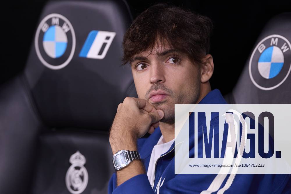 Raul Asencio (Real Madrid CF) looks on prior to the LaLiga EA SPORTS 2026 2027 match between Real Madrid CF and Sevilla FC..Final score: Real Madrid CF 4-1 Sevilla FC. LaLiga EA SPORTS 2026 2027 - Real Madrid CF And Sevilla FC In Madrid, Spain - 18 Oct 2026 - ZUMAs197 20261018_aaa_s197_269