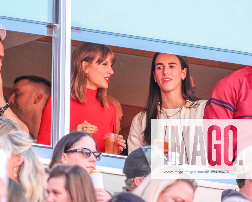 Oct 18, 2026: Taylor Swift and Caitlin Clark were seen at the game between the Kansas City Chiefs and Los Angeles Chargers in Kansas City, MO, USA; at Arrowhead Stadium. Mandatory Credit: -Cal Media NFL, American Football Herren, USA 2026: Chargers Vs Chiefs OCT 18 - ZUMAc04_ 20261018_zma_c04_206