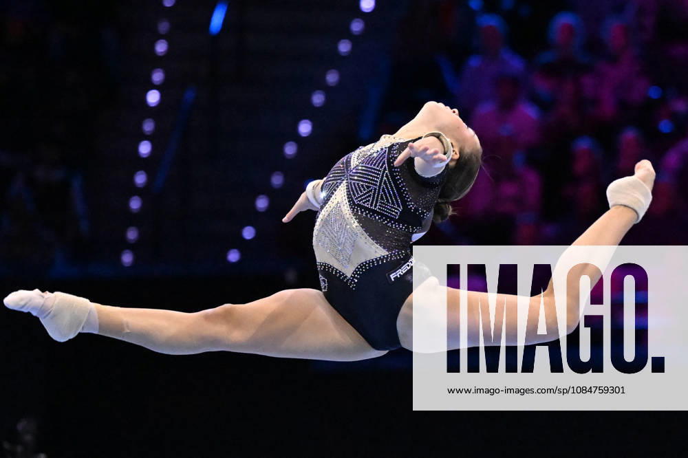 OTHER - Gymnastics - 54th Artistic Gymnastics World Championships Photo by IPA ABACAPRESS.COM89874547 - Giulia PEROTTI (ITALY) performing her floor routine at the 54th Artistic Gymnastics World Championships in Rotterdam, Netherlands, on October 18, 2026 Rotterdam Netherlands