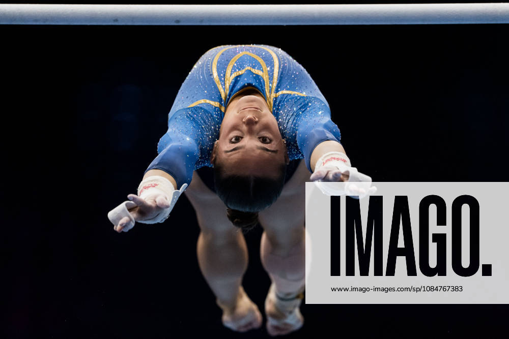 Emelie Westlund of Sweden competes in the women’s uneven bars qualifying round during day three of the 2026 Artistic Gymnastics World Championships on October 19, 2026 in Rotterdam. Photo by Joel Marklund, BILDBYRÅN, code JM JM0860 bbeng artistic gymnastics artistic gymnastics gymnastics world championships women s artistic gymnastics artistic gymnastics gymnastics world championships women s Sweden