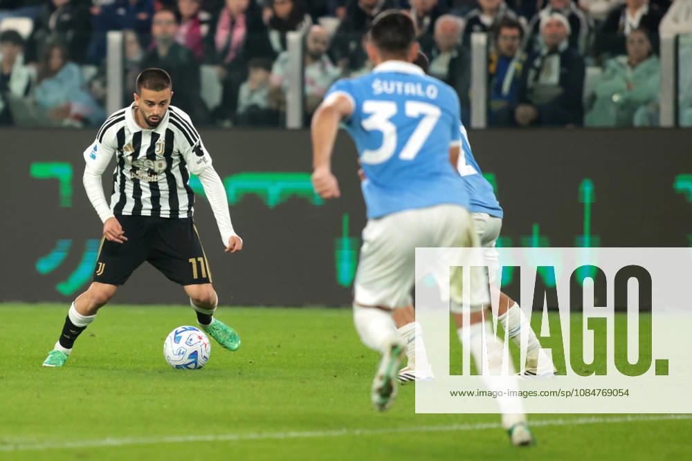 2026-10-18 Juventus FC v SS Lazio - Serie A 2026 27 TURIN, ITALY - OCTOBER 18: Edon Zhegrova of Juventus during the Serie A 2026 27 match between Juventus FC and SS Lazio at Allianz Stadium on October 18, 2026 in Turin, Italy. (Photo by Nderim Kaceli BSR Agency) Turin Italy Content not available for redistribution in The Netherlands directly or indirectly through any third parties.