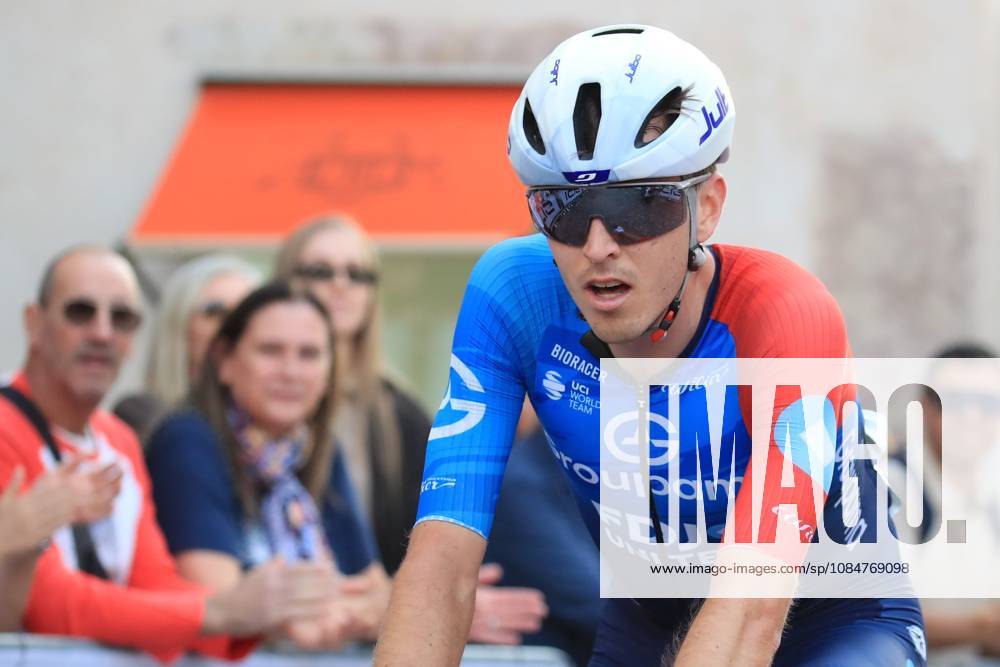 Veneto Classic - UCI Cycling race Pierre Teyssot MAXPPP ; Veneto Classic - UCI Cycling race . Bassano del Grappa, Italy on October 18, 2026. Clement Berthet (FRA) Groupama FDJ Pierre Teyssot Maxppp Bassano del Grappa Veneto Italy