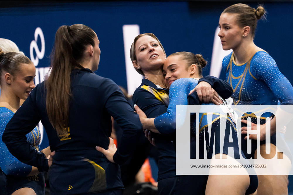 Nathalie Westlund, Emelie Westlund, and Maya Stahl of Sweden after competing in the women’s floor exercise qualifiers on day three of the 2026 Artistic Gymnastics World Championships on October 19, 2026 in Rotterdam. Photo by Joel Marklund, BILDBYRÅN, code JM JM0860 bbeng artistic gymnastics gymnastics world championships women s artistic gymnastics artistic gymnastics gymnastics world championships women s Sweden