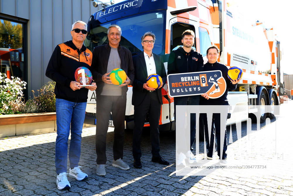 DEU, GER, Germany, Volleyball, BR Volleys Press Conference, 2026–2027 Season, Berlin, BR Volleys Managing Director Kaweh Niroomand, Head Coach Andrea Anastasi, Captain Ruben Schott, Bianka Rieder, and Stefan Bleckwehl—both managing directors of Berlin Recycling nordphoto GmbH Engler Berlin Berlin Berlin Germany