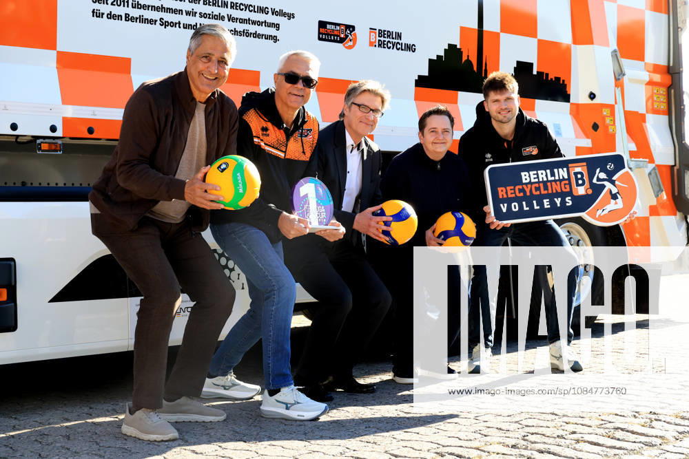 DEU, GER, Germany, Volleyball, BR Volleys Press Conference, 2026–2027 Season, Berlin, BR Volleys Managing Director Kaweh Niroomand, Head Coach Andrea Anastasi, Captain Ruben Schott, Bianka Rieder, and Stefan Bleckwehl—both managing directors of Berlin Recycling nordphoto GmbH Engler Berlin Berlin Berlin Germany