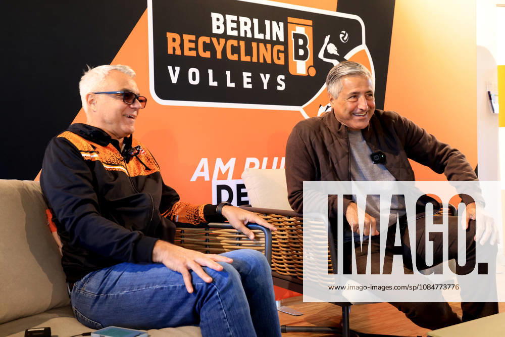 DEU, GER, Germany, Volleyball, BR Volleys Press Conference, 2026–2027 Season, Berlin, BR Volleys Managing Director Kaweh Niroomand, Head Coach Andrea Anastasi, Captain Ruben Schott, nordphoto GmbH Engler, Berlin, Berlin, Berlin, Germany