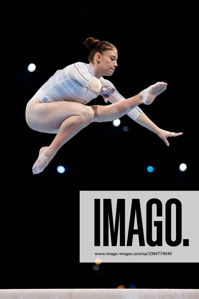 Morgane Osyssek Reimer of France competes in the women’s balance beam qualifying round on the third day of the 2026 Artistic Gymnastics World Championships on October 19, 2026 in Rotterdam. Photo by Joel Marklund, BILDBYRÅN. Code: JM JM0860 bbeng artistic gymnastics artistic gymnastics gymnastics world championships women s artistic gymnastics artistic gymnastics gymnastics world championships women s France