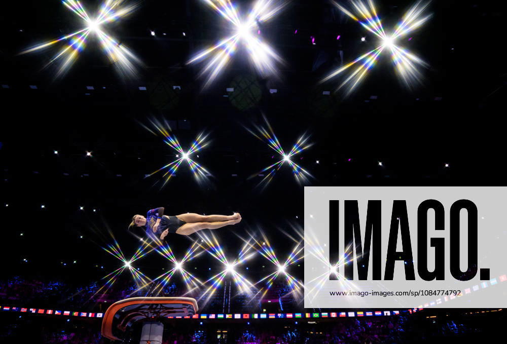 Editor s note: An on-camera star filter was used to create this image. Julia Weissenhofer of Liechtenstein competes in the women s vault qualifying round on the third day of the 2026 Artistic Gymnastics World Championships on October 19, 2026 in Rotterdam. Photo by Joel Marklund, BILDBYRÅN. Code: JM JM0860. women’s artistic gymnastics, artistic gymnastics, gymnastics world championships, women’s artistic gymnastics, artistic gymnastics, gymnastics world championships, women’s