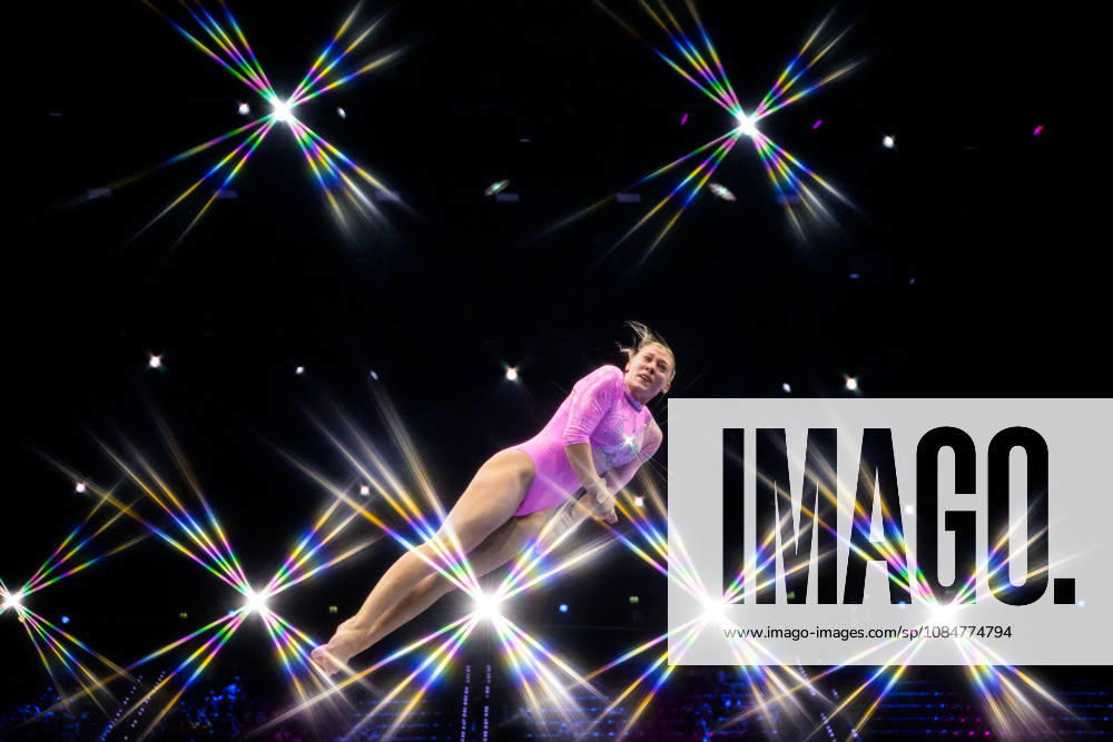 Editor s note: An on-camera star filter was used to create this photo. Leni Bohle of Austria competes in the women s vault qualifying round on the third day of the 2026 Artistic Gymnastics World Championships on October 19, 2026 in Rotterdam. Photo by Joel Marklund, BILDBYRÅN. Code: JM JM0860. women s artistic gymnastics, artistic gymnastics, gymnastics, world championships, women s artistic gymnastics, artistic gymnastics, gymnastics, world championships, women s, Austria