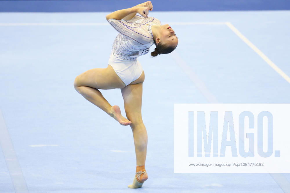 ELENA COLAS of Team France performs on the Floor Exercise during the Women s Qualification subdivision 6 10 of the 54th Artistic Gymnastics World Championships at the Ahoy Arena in Rotterdam, Netherlands. Rotterdam Netherlands - ZUMAc179 20261019_zep_c179_005