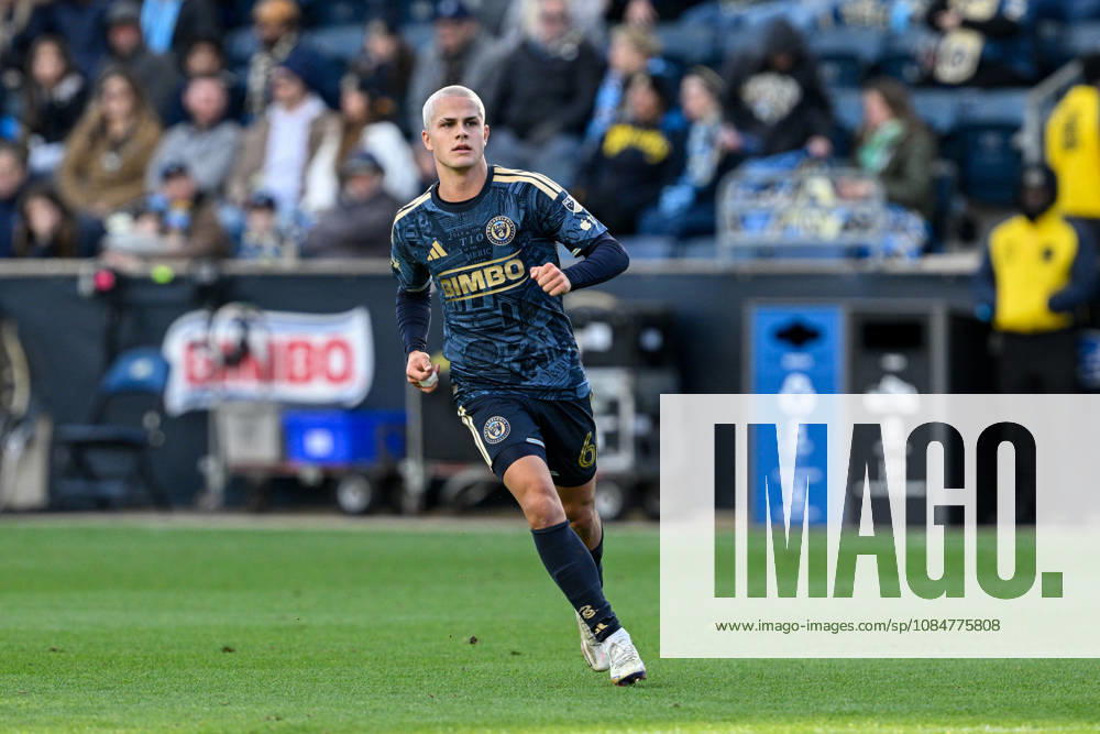 CHESTER, PA - OCTOBER 17: Philadelphia Union midfielder Cavan Sullivan 6 is shown during the game between the Philadelphia Union and Charlotte FC on October 17th, 2026 at Subaru Park in Chester, PA. (Photo by Terence Lewis Icon Sportswire) SOCCER: OCT 17 MLS, Fussball Herren, USA Philadelphia Union vs Charlotte FC Icon261017212