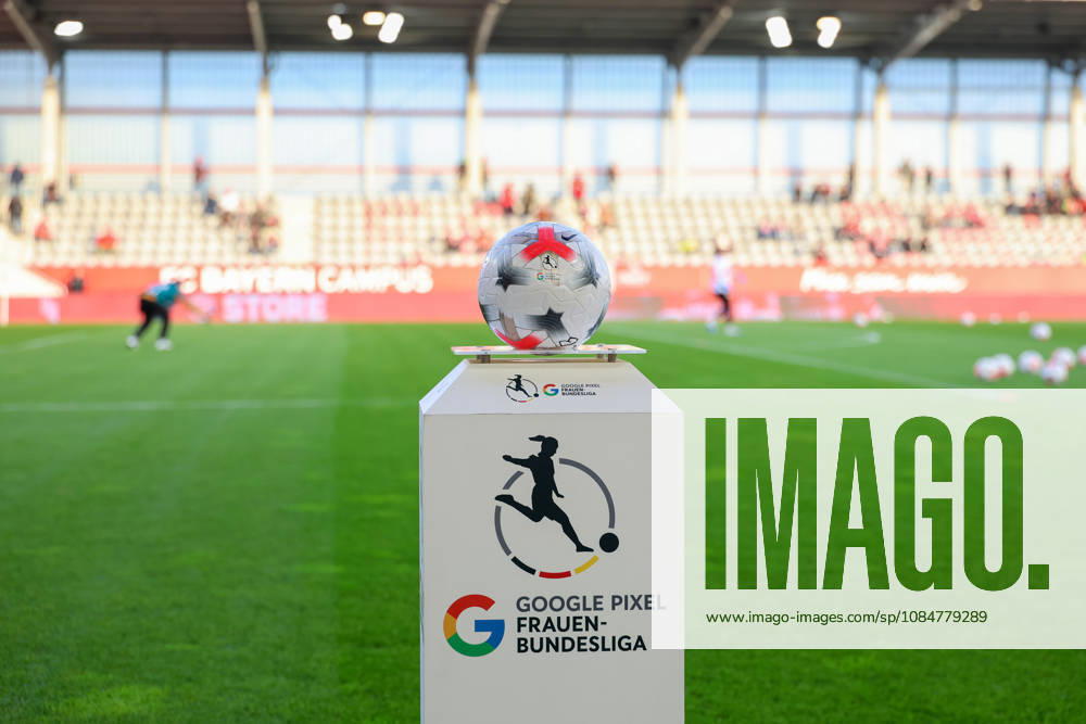 Featured Photo: The official Google Pixel Women s Bundesliga match ball by Nike on a display stand before the game at the FC Bayern Campus; symbolic photo; GER; FC Bayern Munich vs. VfB Stuttgart; soccer; Google Pixel Women s Bundesliga; Matchday 7; 2026–2027 season; October 19, 2026, DFL and DFB regulations prohibit any use of photographs as image sequences and or quasi-video, GER, FC Bayern Munich vs. VfB Stuttgart, soccer, Google Pixel Women’s Bundesliga, Matchday 7, 2026–2027 season, October 19, 2026, Munich