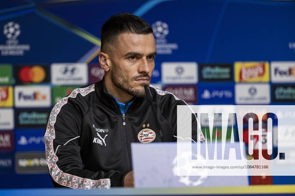 PORTO - Filip KostiÄ‡ of PSV Eindhoven during a press conference, PK, Pressekonferenz the day before the Champions League match between Porto and PSV Eindhoven at the Estadio Do Dragao, on October 19, 2026 in Porto, Portugal. MORITZ MUELLER ANP ANPxSportx IVx 572984464 originalFilename: 572984464