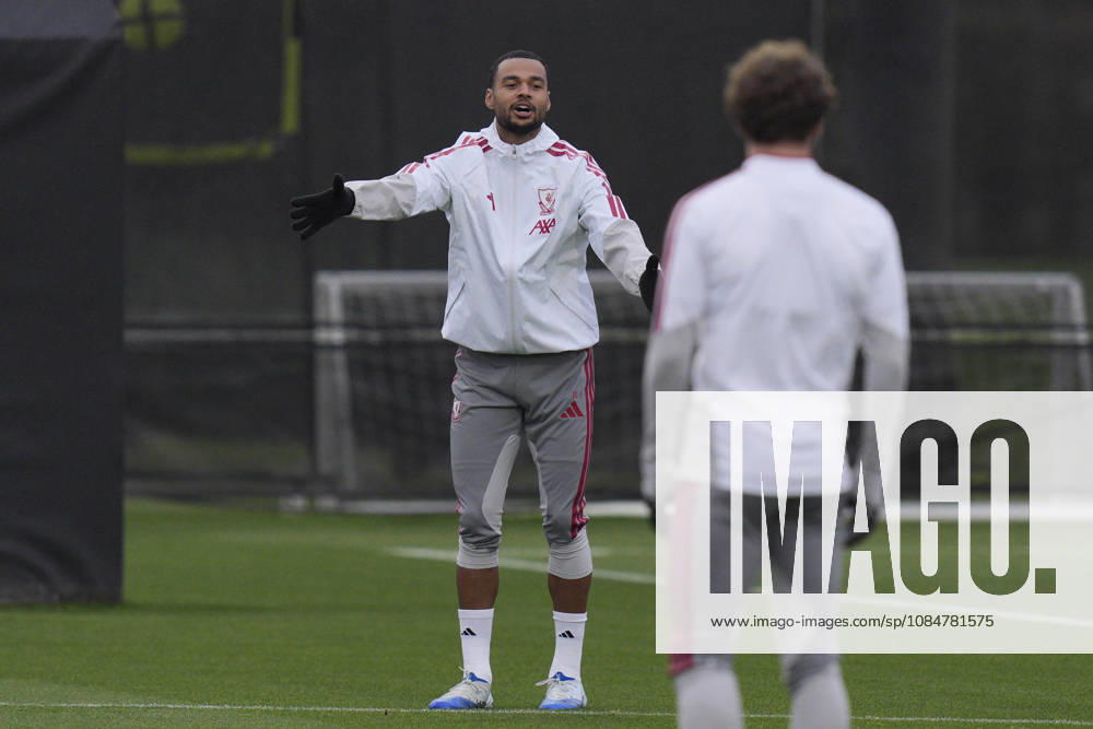 Liverpool Training, Champions League Cody Gakpo of Liverpool FC gestures during the Liverpool Training Session ahead of the UEFA Champions League Matchday 3 v Villarreal CF, AXA Training Centre, Liverpool, United Kingdom on 19 October 2026 Credit: Steve Flynn Every Second Media Editorial use only. All images are copyright Every Second Media Limited. No images may be reproduced without prior permission.