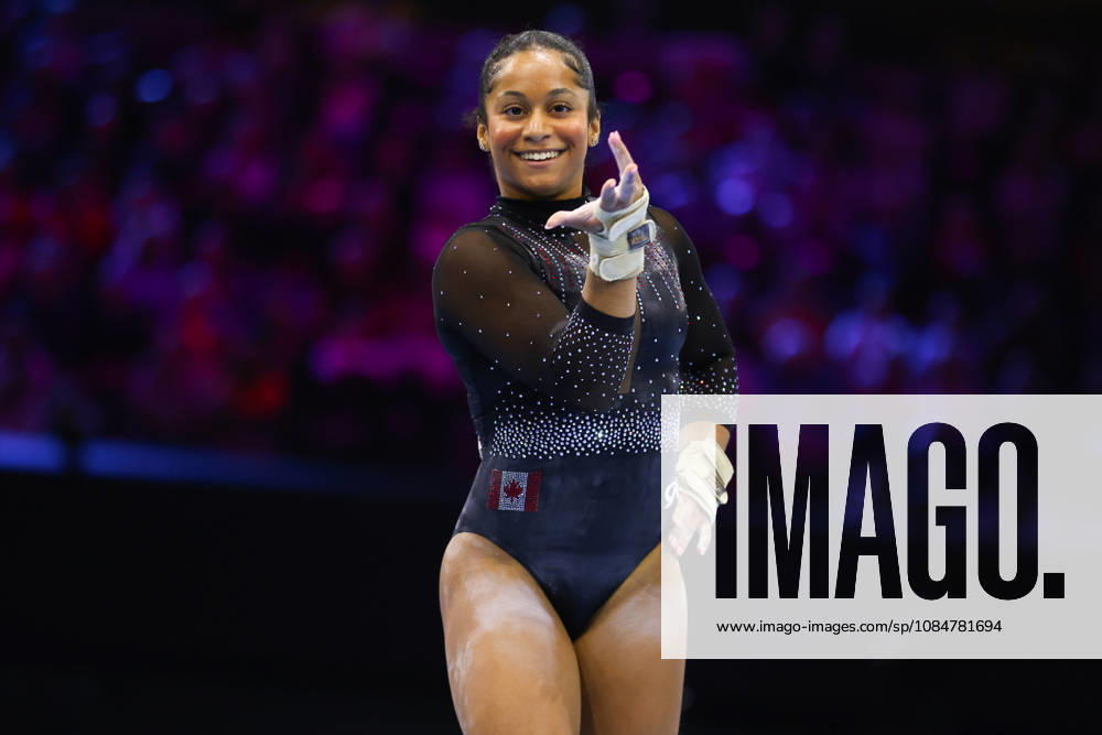 LIA MONICA FONTAINE of Team Canada competes in the Floor Exercise of the Women s Qualification of the 54th Artistic Gymnastics World Championships at the Ahoy Arena in Rotterdam, Netherlands. Rotterdam Netherlands - ZUMAc179 20261019_zep_c179_069