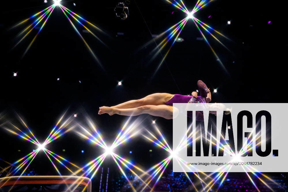 Editor’s note: An on-camera star filter was used to create this photo. Alice Kinsella of Great Britain competes in the women’s vault qualifiers during day three of the 2026 Artistic Gymnastics World Championships on October 19, 2026 in Rotterdam. Photo by Joel Marklund, BILDBYRÅN, code JM JM0860. women’s artistic gymnastics, artistic gymnastics, gymnastics, World Championships, women’s artistic gymnastics, artistic gymnastics, gymnastics, World Championships, women’s artistic gymnastics, artistic gymnastics, gymnastics, World Championships, women’s