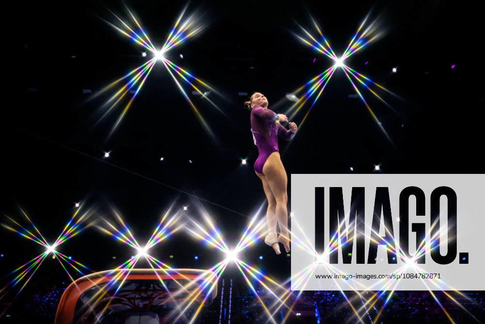 Editor s note: An on-camera star filter was used to create this photo. Abigail Martin of Great Britain competes in the women s vault qualifying round on the third day of the 2026 Artistic Gymnastics World Championships on October 19, 2026 in Rotterdam. Photo by Joel Marklund, BILDBYRÅN. Code: JM JM0860. Women’s artistic gymnastics, artistic gymnastics, gymnastics, World Championships, Women’s artistic gymnastics, artistic gymnastics, gymnastics, World Championships, Women’s artistic gymnastics, artistic gymnastics, gymnastics, World Championships, Women’s