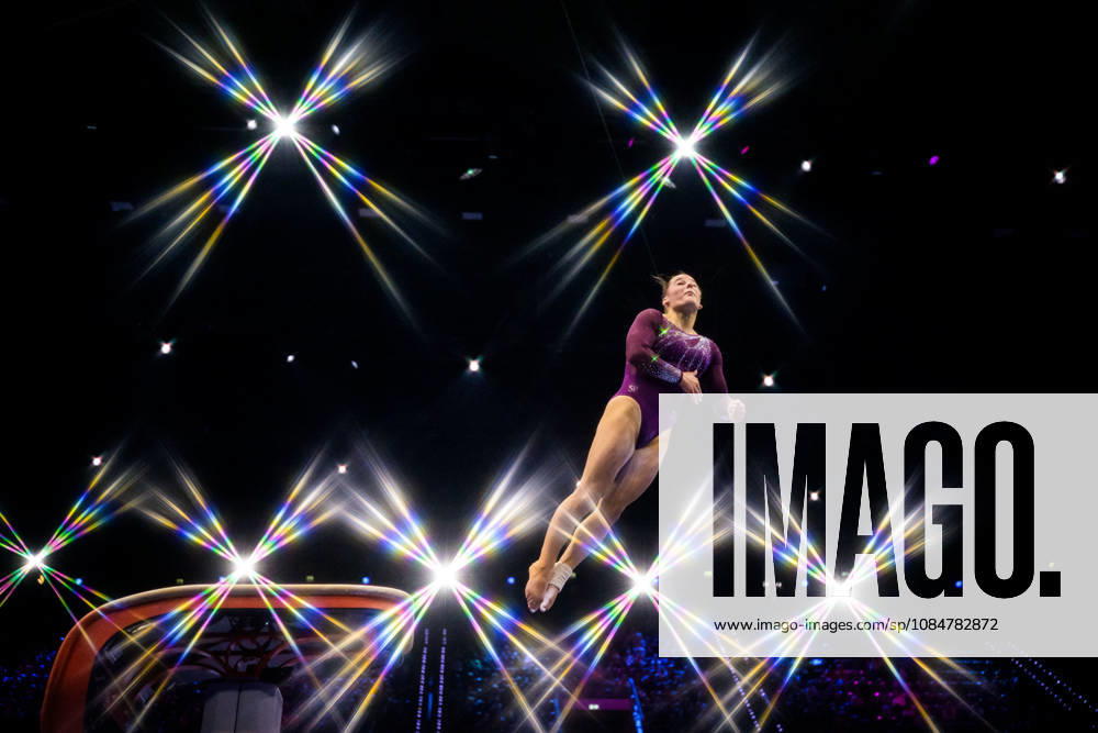 Editor s note: An on-camera star filter was used to create this photo. Abigail Martin of Great Britain competes in the women s vault qualifying round on the third day of the 2026 Artistic Gymnastics World Championships on October 19, 2026 in Rotterdam. Photo by Joel Marklund, BILDBYRÅN. Code: JM JM0860. Women’s artistic gymnastics, artistic gymnastics, gymnastics, World Championships, Women’s artistic gymnastics, artistic gymnastics, gymnastics, World Championships, Women’s artistic gymnastics, artistic gymnastics, gymnastics, World Championships, Women’s