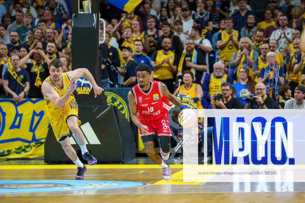 Pictured: Mylik Wilson, BMA365 Bamberg Baskets, October 19, 2026; Alba Berlin vs. BMA365 Bamberg Baskets, BBL Cup Round of 16, Basketball, 2026–27 Season, Uber Arena