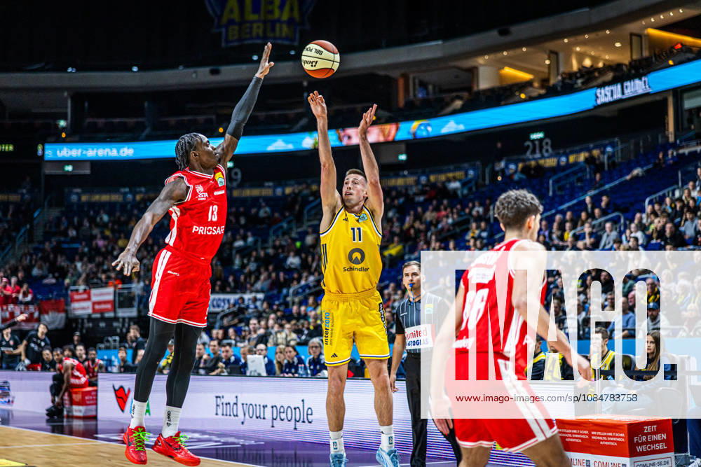 Basketball Berlin, October 19, 2026; 2026–2027 Season; Netto BBL Cup Round of 16; Alba Berlin; BMA365; Bamberg Baskets; Joe Wieskamp; Alba Berlin, No. 11
