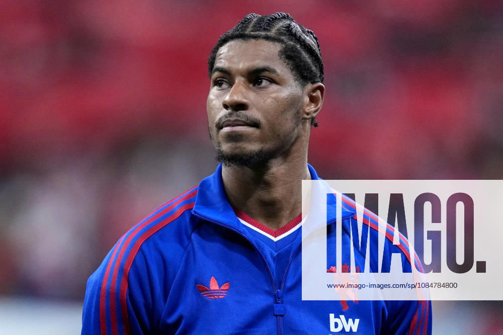 ESP: Atletico de Madrid v Manchester United, ManU FC. UEFA Champions League. Matchday 2. Marcus Rashford of Manchester United during the UEFA Champions League match between Atletico de Madrid and Manchester United FC played at Riyadh Metropolitano Stadium on 13 Oct 2026 in Barcelona, Spain. kpng
