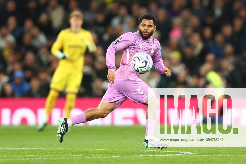 Jay Dasilva of Coventry City in action. Tottenham Hotspur v Coventry City, Premier League, Football, Tottenham Hotspur Stadium, London, UK - 19 Oct 2026London Tottenham Hotspur Stadium United Kingdom