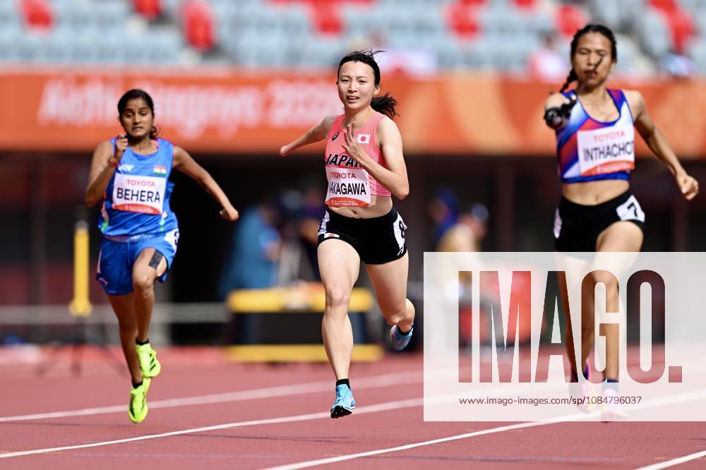 Moe Nakagawa (JPN), OCTOBER 20, 2026 - Para Athletics : Womens 200m T47 final during the Asian Para Games Aichi-Nagoya 2026 at Nagoya City Mizuho Park Athletic Stadium in Aichi, Japan. Noxthirdxpartyxsales aflo_357478279 KenjiroxMatsuox